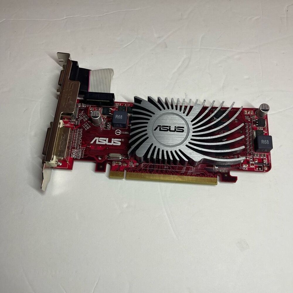 ASUS ATI Radeon HD 5450 Silent V2 1GB DDR3 1x DVI 1x HDMI 1x VGA Graphics Card